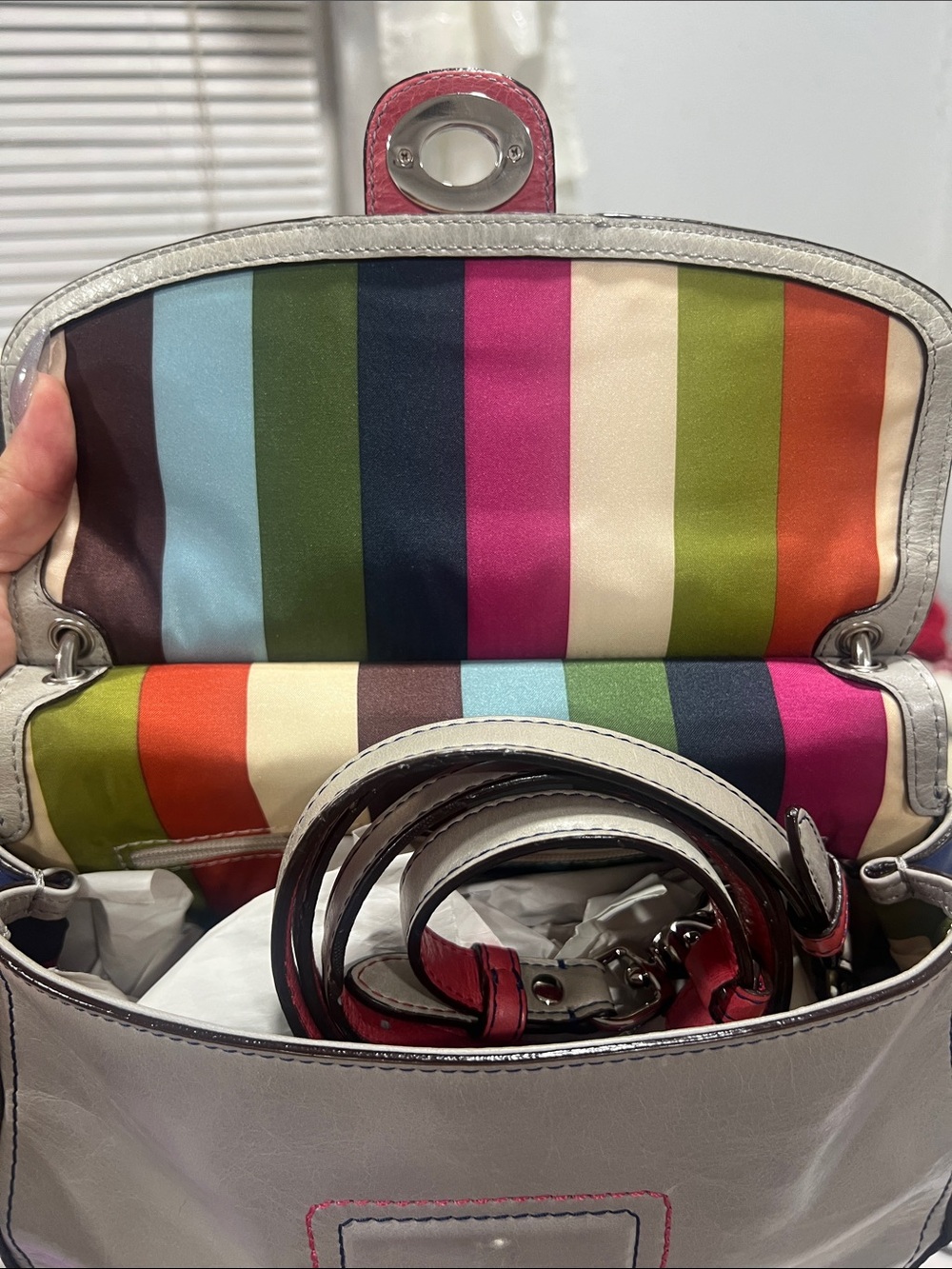 Coach Legacy NWT Limited Edition Color Block Willis 70th Anniversary - Picture 6 of 8